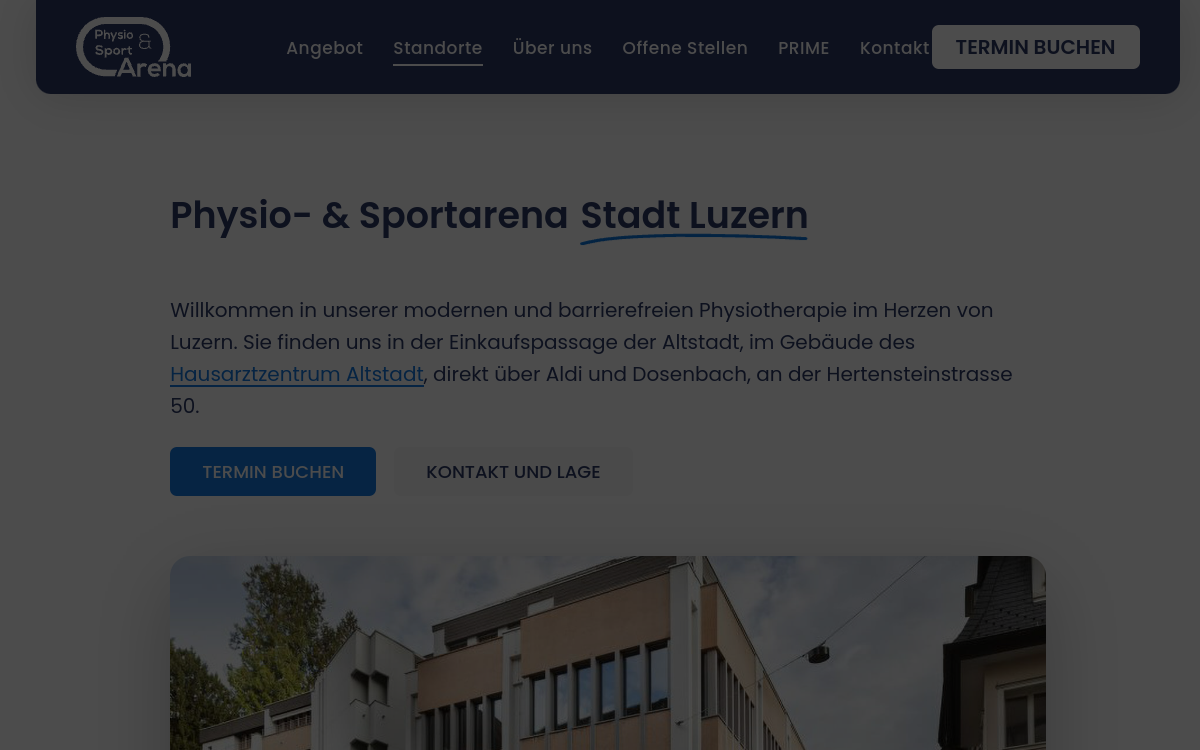 Stadt Luzern | Physio- & Sportarena